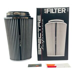 Spectre 9738 Clamp-On Air Filter High-Flow Performance, Washable‎ & Reusable
